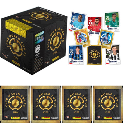 New 2025  FIFA Club World Cup Soccer Sticker Collection 5 Stickers per Envelope Fan Hobby Gift in Stock FAST SHIPPING