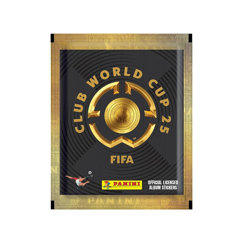 New 2025  FIFA Club World Cup Soccer Sticker Collection 5 Stickers per Envelope Fan Hobby Gift in Stock FAST SHIPPING